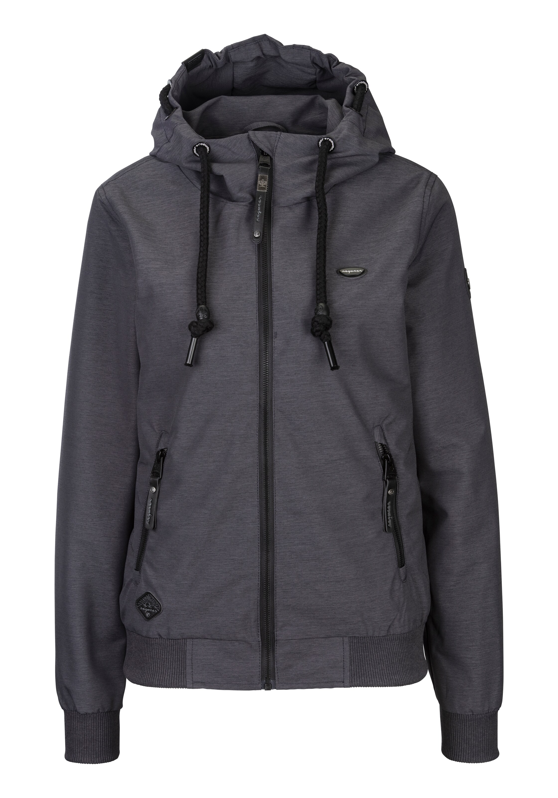 Ragwear Übergangsjacke in Grau: Vorderseite
