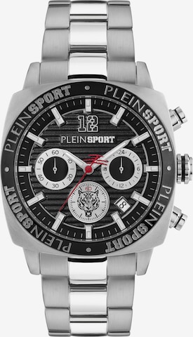 Plein Sport - Reloj analógico 'Wildcat' en plata: frente