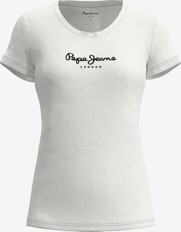 Maglietta 'Virginia' di Pepe Jeans in bianco: frontale