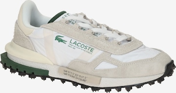 Sneaker bassa 'Lacoste Elite Active Sneakers Schuhe weiß grün' di LACOSTE in bianco: frontale