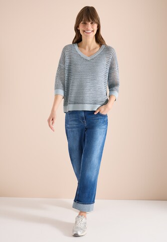 CECIL Pullover in Blau