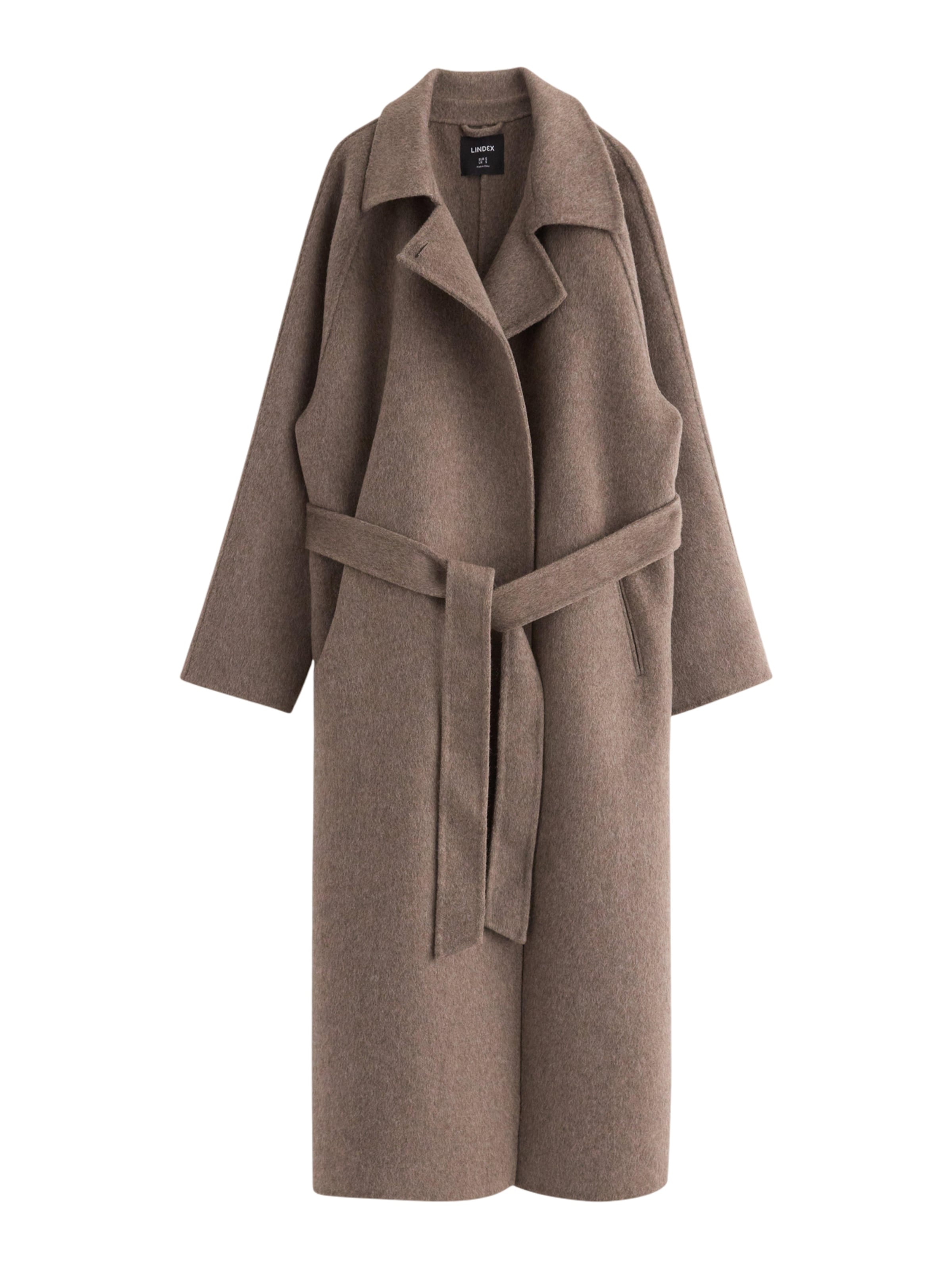 Lindex - Abrigo de entretiempo 'Annie' en marrón: frente