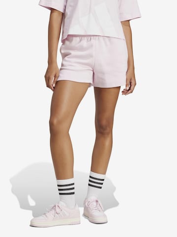 ADIDAS SPORTSWEAR Regular Urheiluhousut värissä vaaleanpunainen: etupuoli