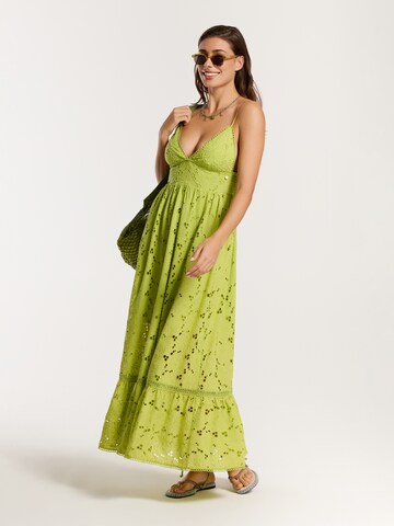 Robe d’été 'Jasmin' Shiwi en vert
