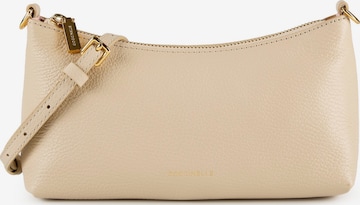 Sac bandoulière 'Aura' Coccinelle en beige : devant