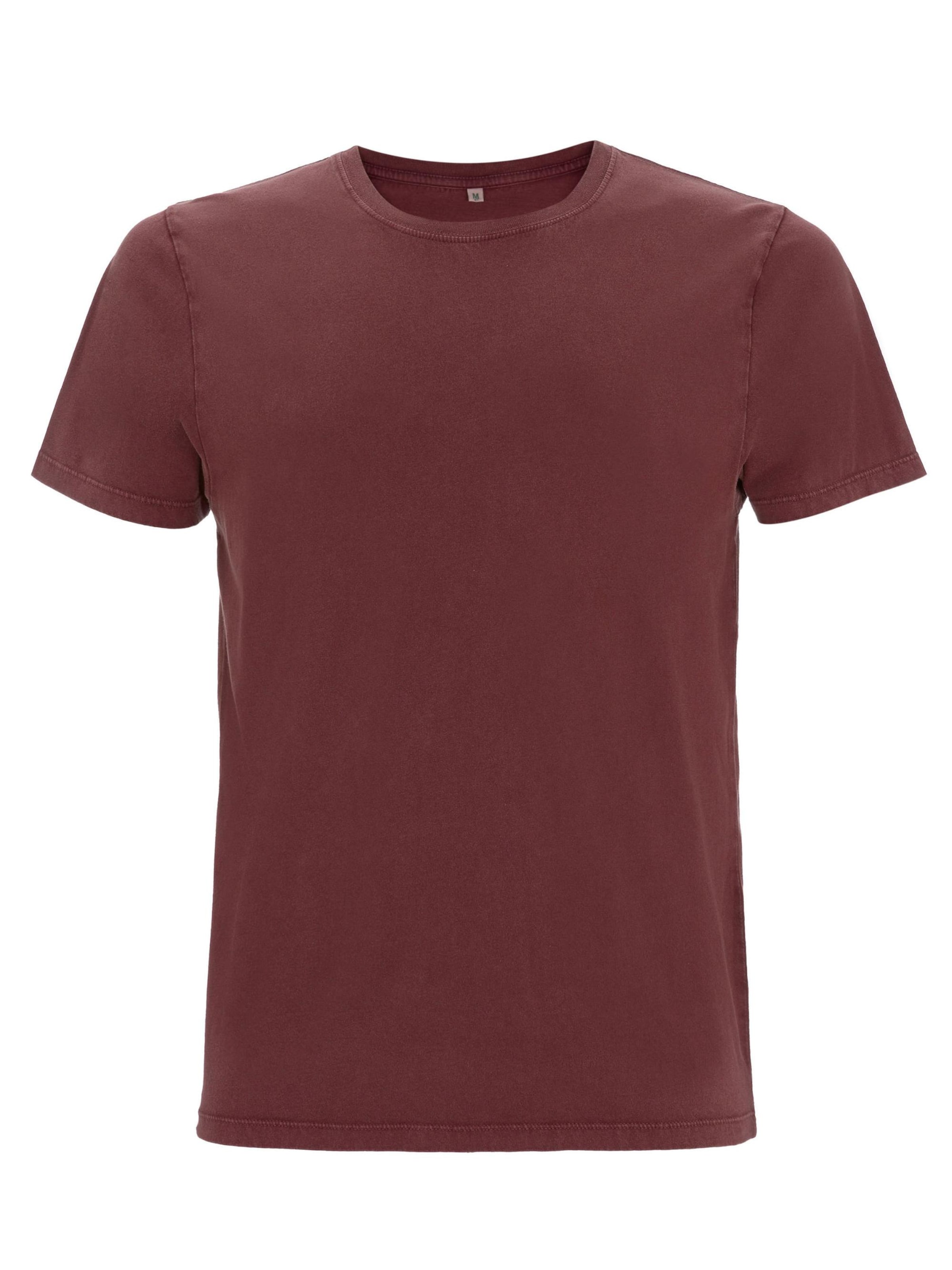 Life-Tree Shirt 'Basic' in Red: front