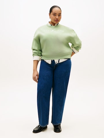 Tommy Hilfiger Curve - Sudadera en verde