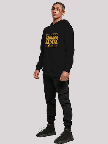 F4NT4STIC Sweatshirt 'Disney König der Löwen Hakuna Matata' in Black