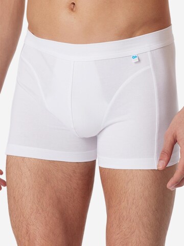 SCHIESSER Boxer shorts 'Long Life Cotton' in White