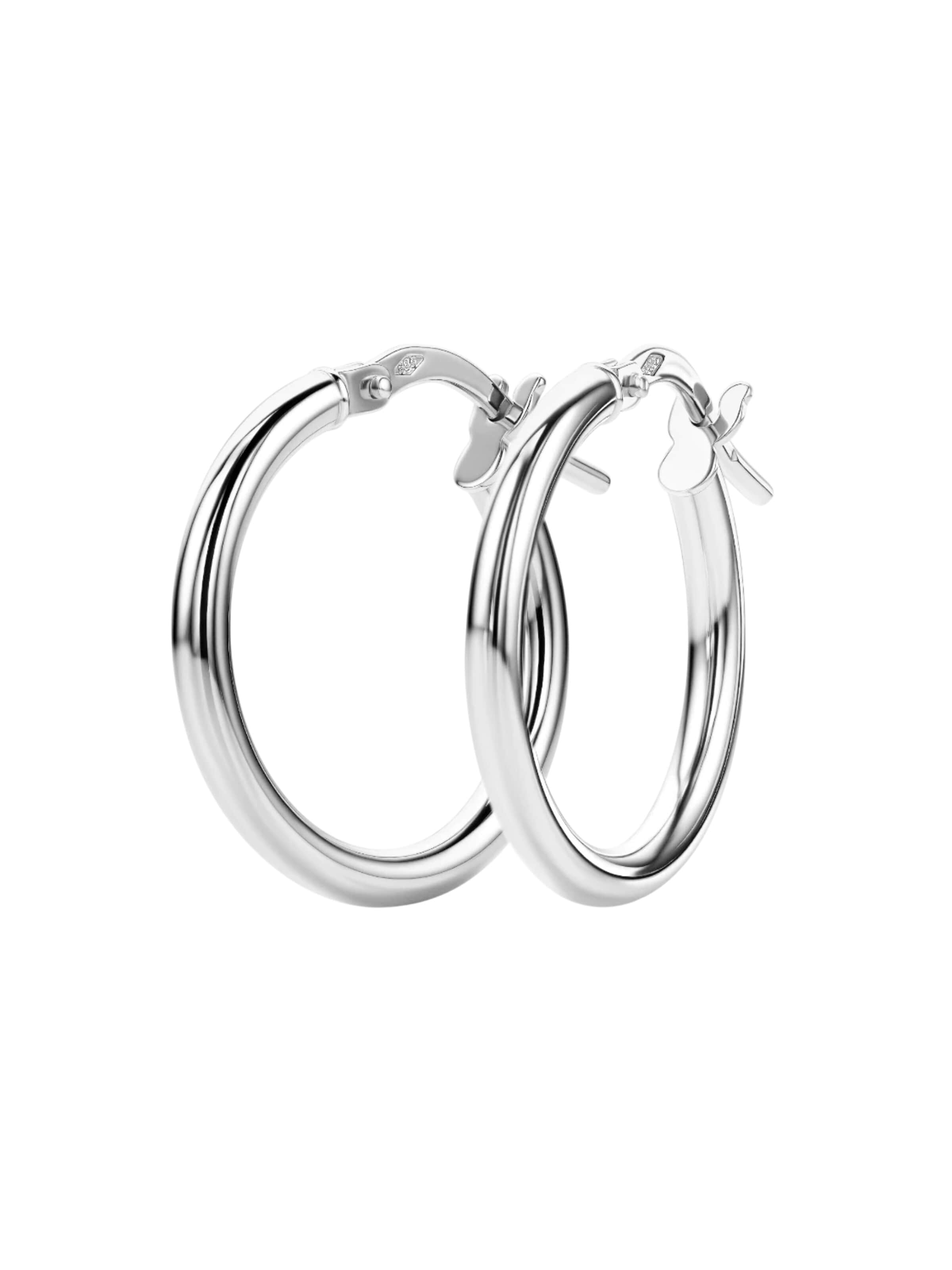 Boucles d'oreilles 'Ohrringe aus 585 Weißgold' DIAMANT LETERNEL en blanc