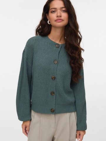 VERO MODA Cardigan 'VMLea' i grøn: forside
