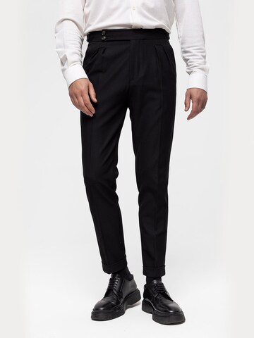 Regular Pantalon chino Dandalo en noir : devant