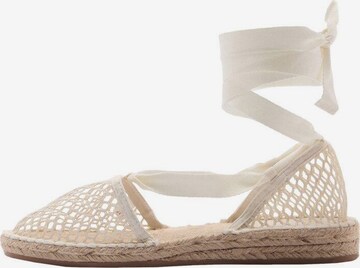 MANGO Strap Sandals 'alberta' in Beige: front