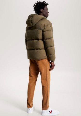 TOMMY HILFIGER Winter Jacket 'New York' in Green