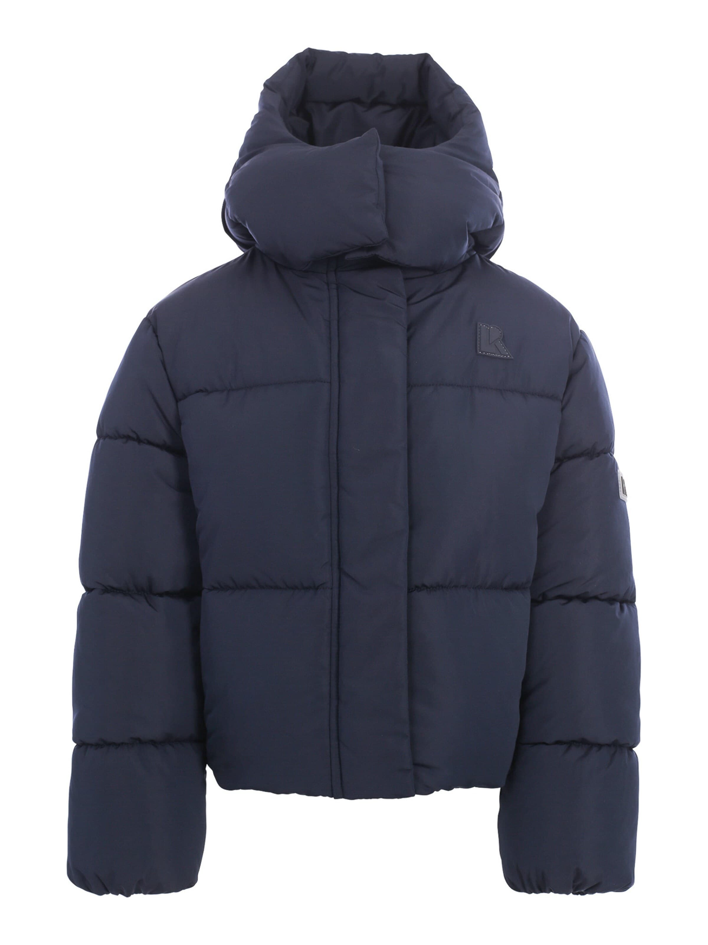 Looxs Revolution Winter Jacket in Blue: front