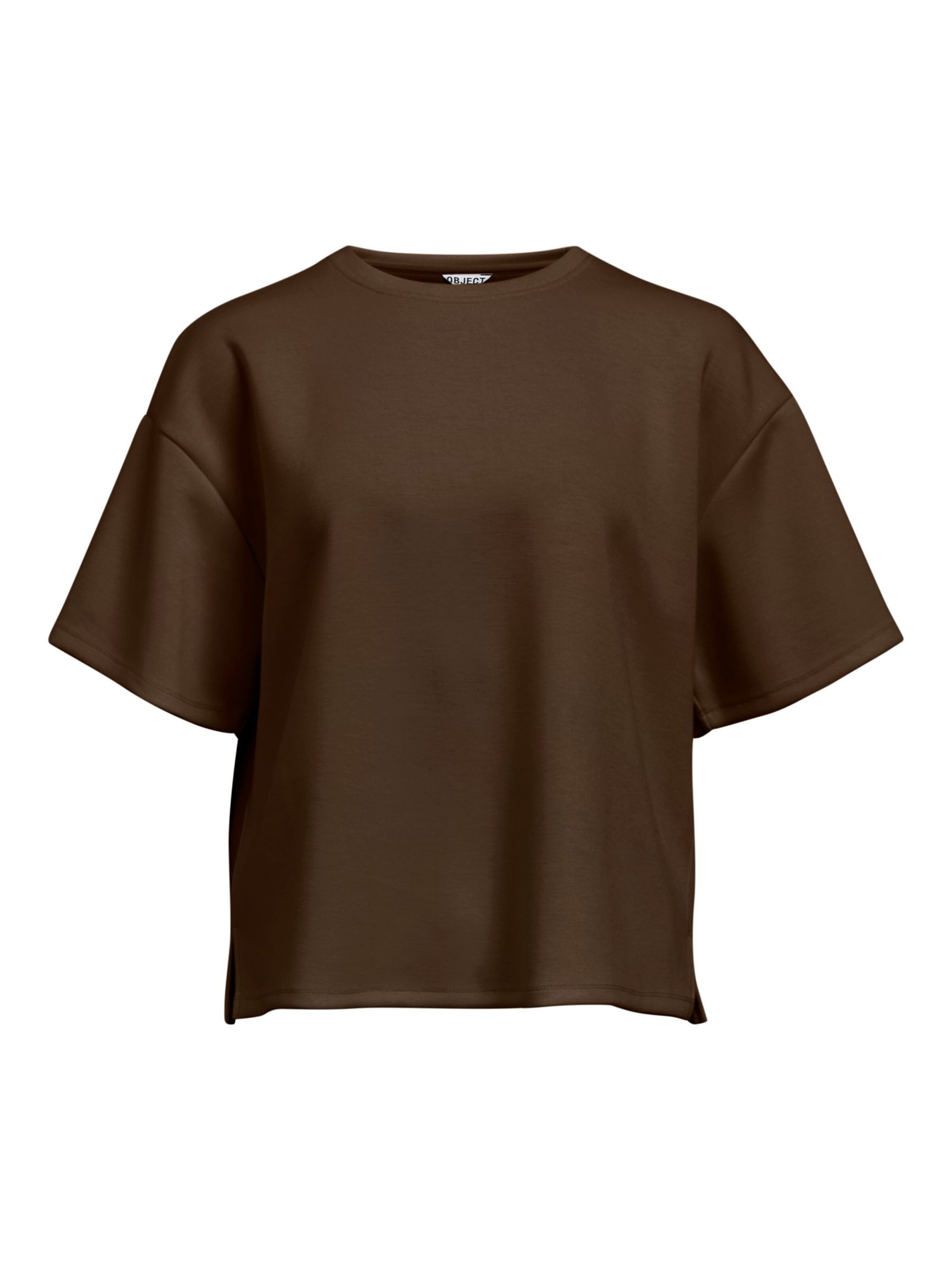 OBJECT T-Shirt in Braun: Vorderseite