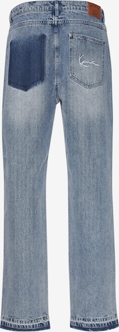 Karl Kani Szeroka nogawka Jeansy w kolorze niebieski