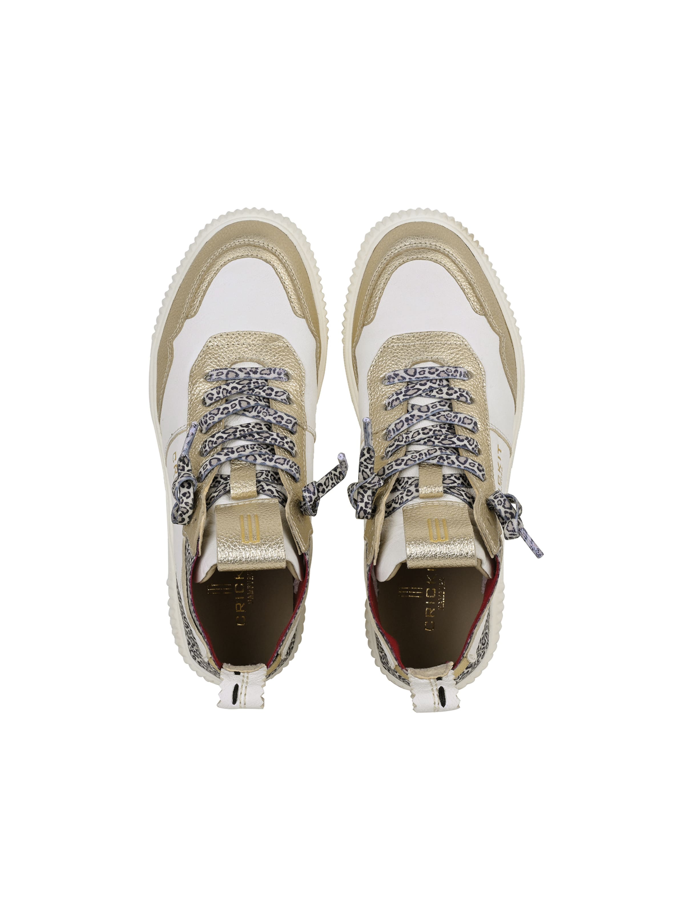 Crickit Sneakers hoog ' REBEKA ' in Wit