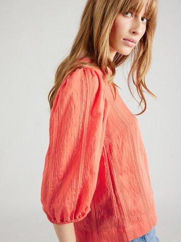 Camicia da donna 'LILLI' di OBJECT in arancione