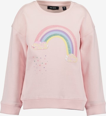 BLUE SEVEN Sweatshirt in Roze: voorkant