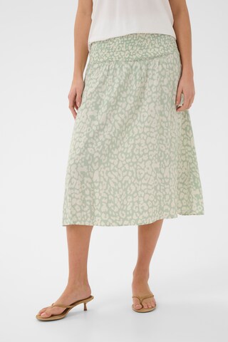 SAINT TROPEZ - Saia 'GislaSZ' em verde: frente