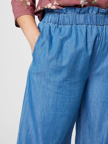 ONLY Curve Wide leg Jeans 'BEA' in Blauw