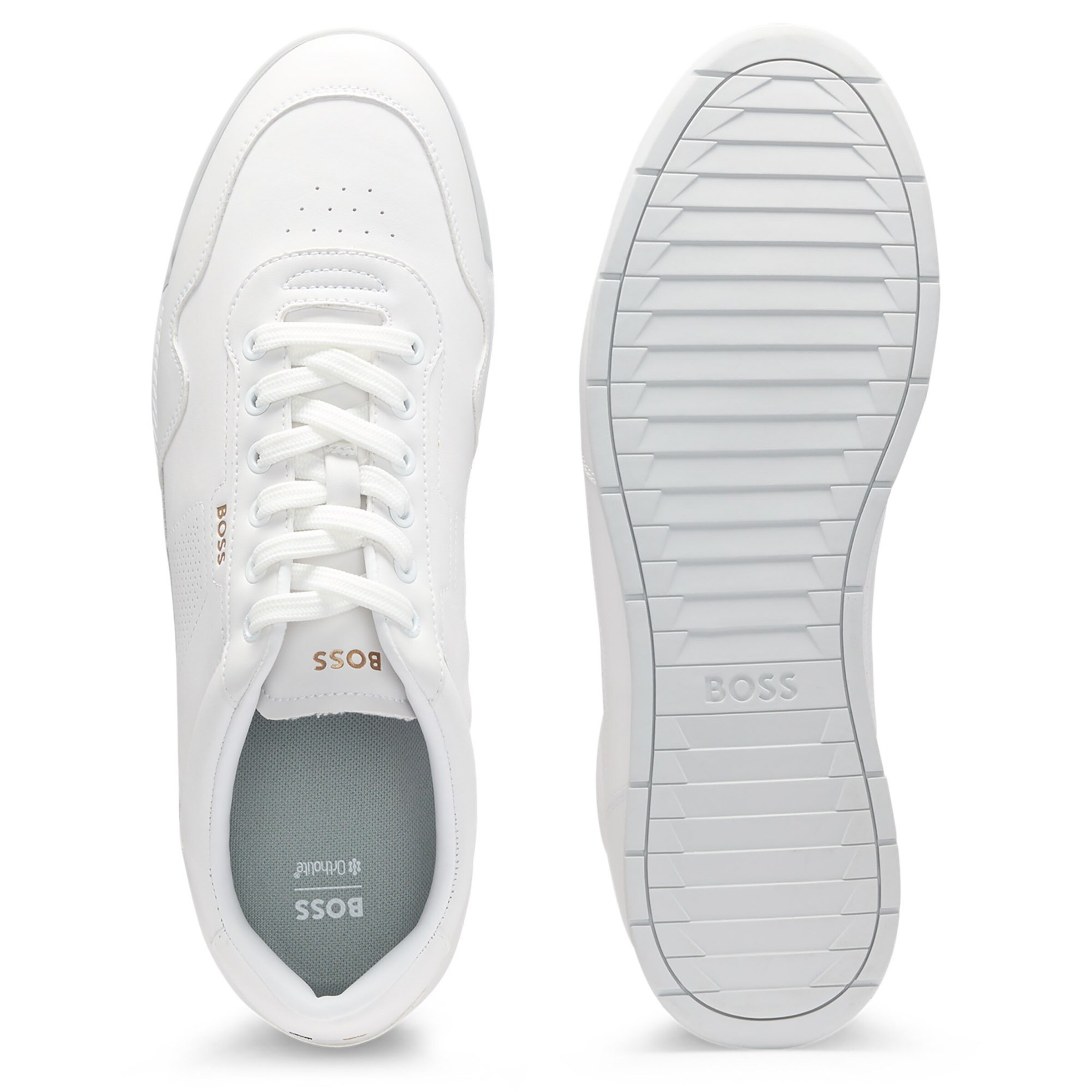 Sneaker bassa 'Nitan' di BOSS in bianco