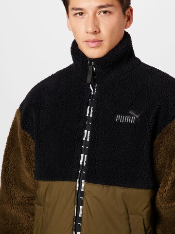 PUMA - Chaqueta deportiva en verde