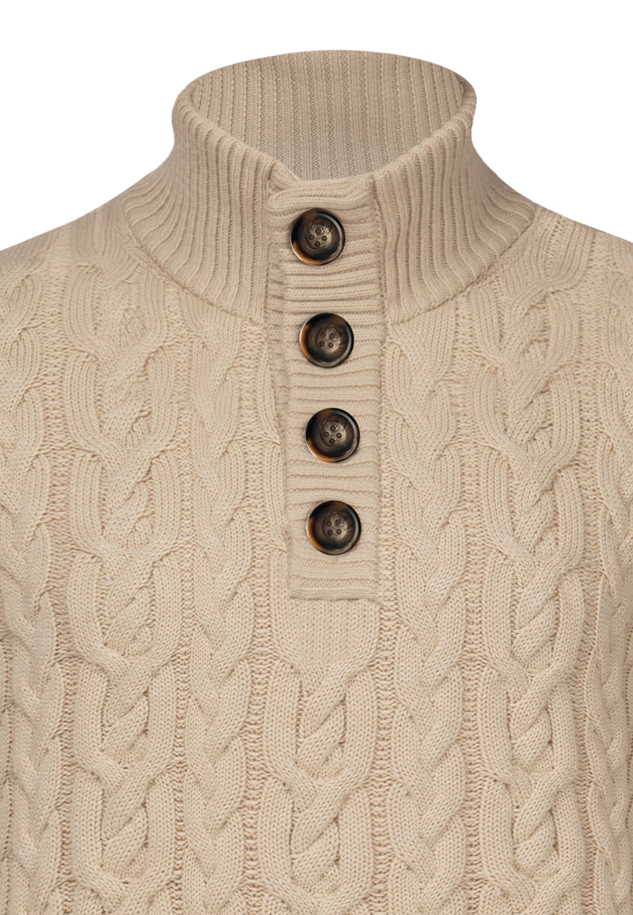 Pull-over Jimmy Sanders en beige