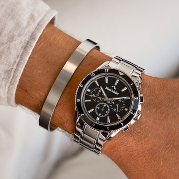 Bracelet Mats Meier en argent : devant
