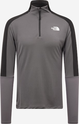 T-Shirt fonctionnel THE NORTH FACE en gris : devant