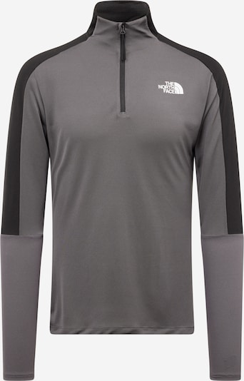 THE NORTH FACE Functioneel shirt in de kleur Donkergrijs / Zwart / Wit, Productweergave