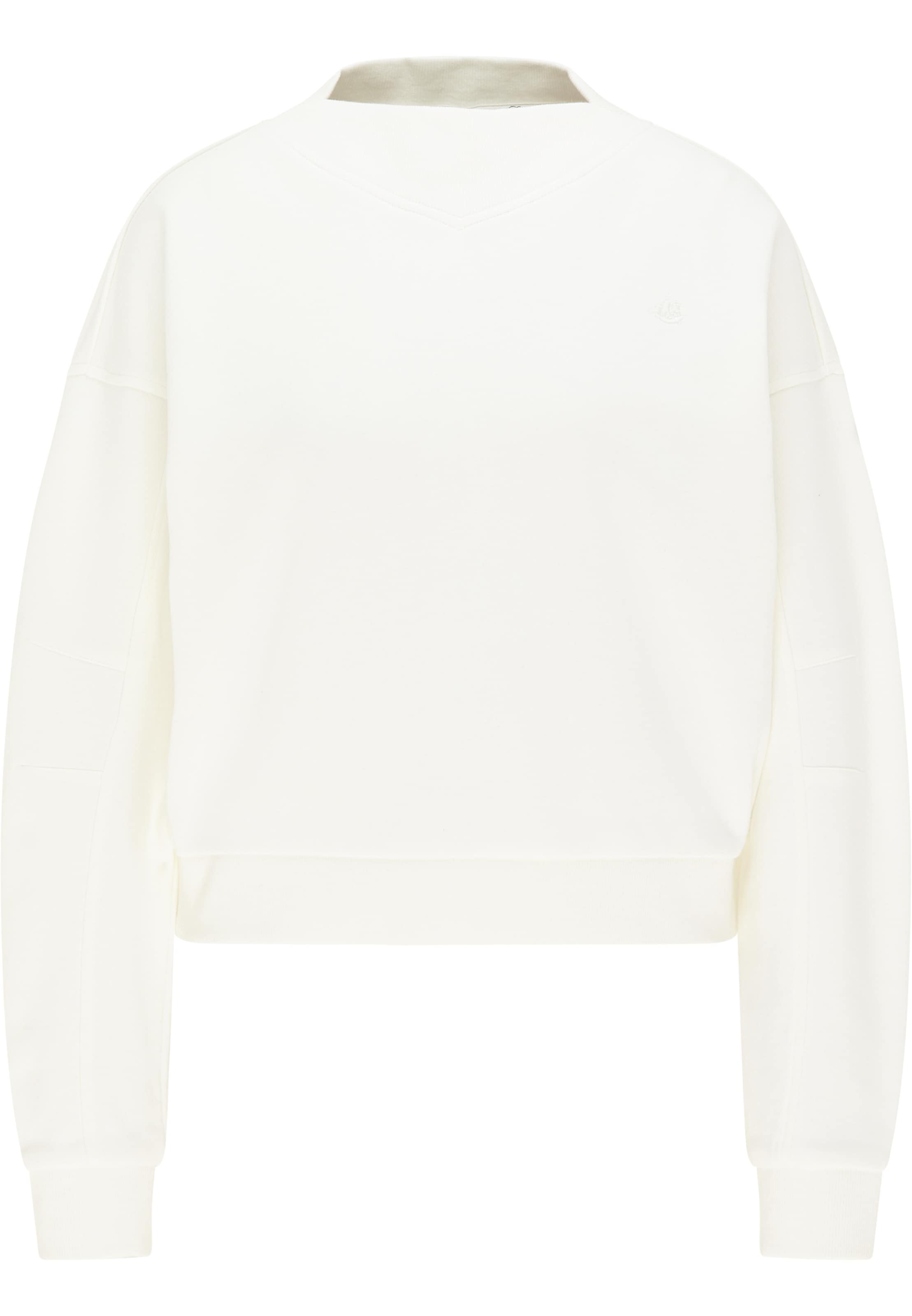 Frauen Sweat DreiMaster Vintage Sweatshirt in Weiß - BL05134