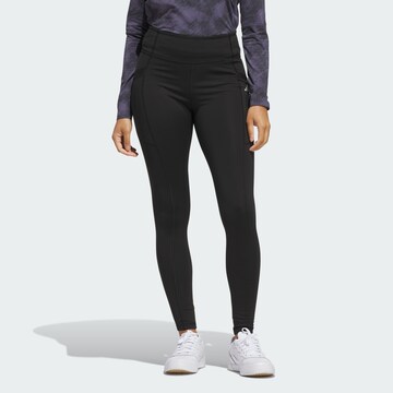ADIDAS PERFORMANCE Skinny Sportbroek 'Ultimate365' in Zwart: voorkant