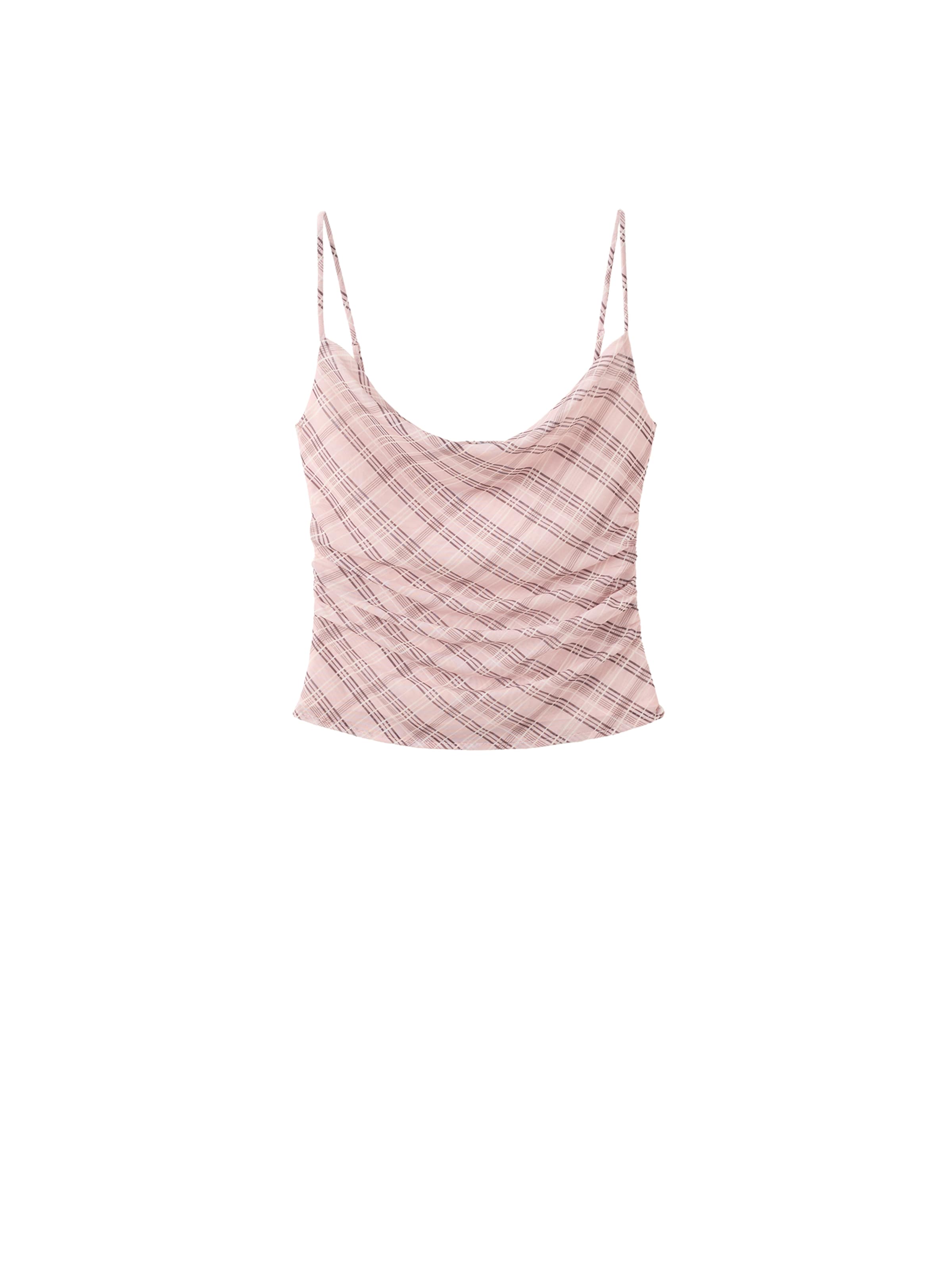 Top 'ILLO' di MANGO in rosa: frontale