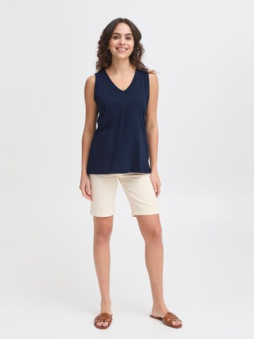 Fransa Top 'Dalia' in Blau