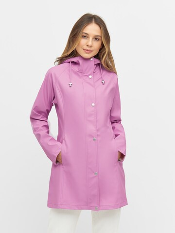 Manteau fonctionnel 'RAIN87' ILSE JACOBSEN en rose : devant