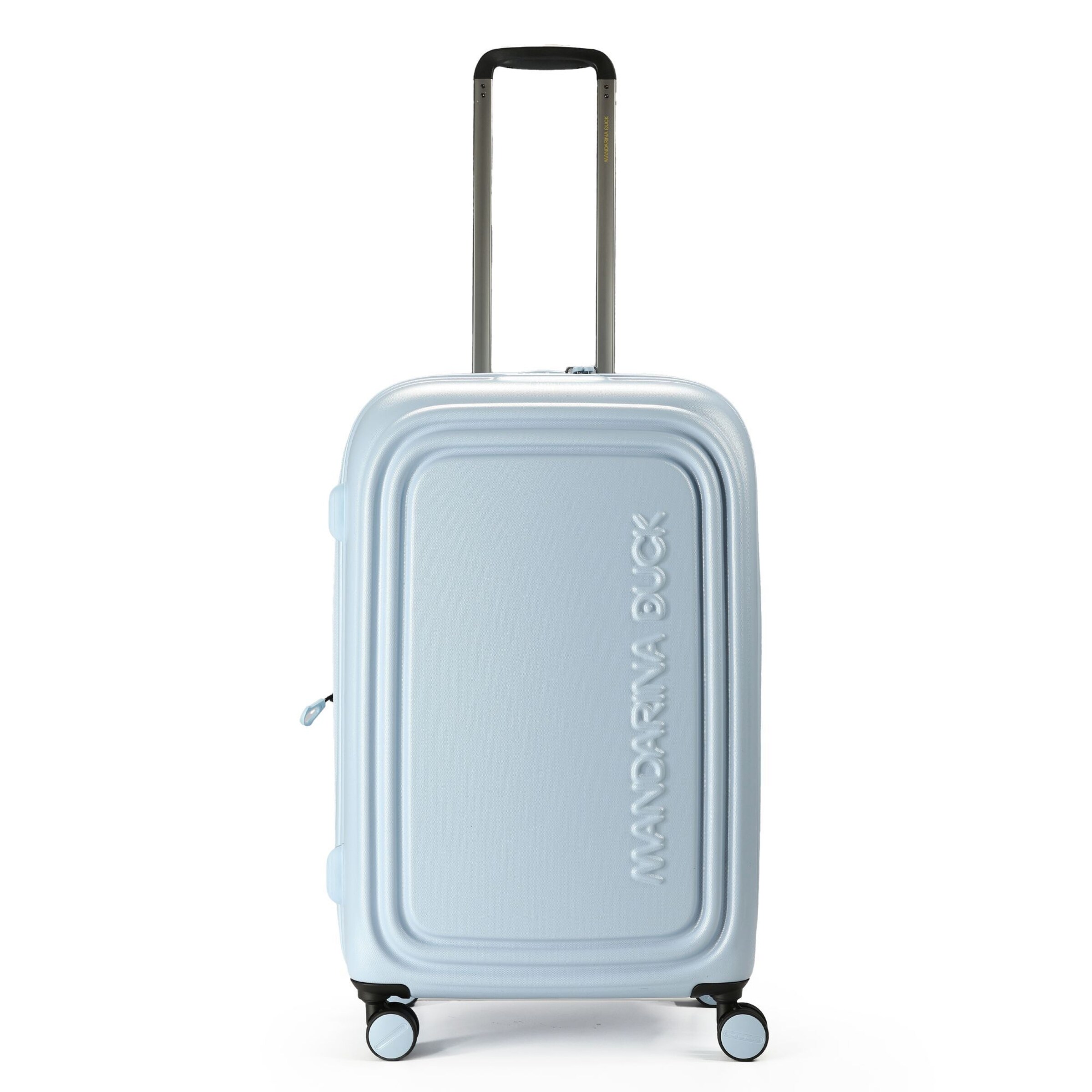 Trolley 'Logoduck' di MANDARINA DUCK in blu: frontale
