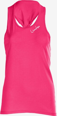 Haut de sport 'MCT001' Winshape en rose : devant