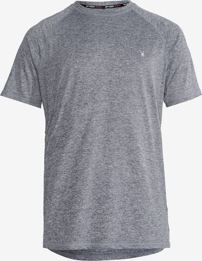 Spyder T-Shirt fonctionnel en gris, Vue avec produit