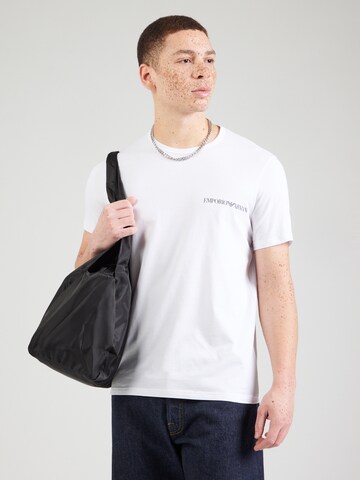 Maglietta di Emporio Armani in bianco: frontale