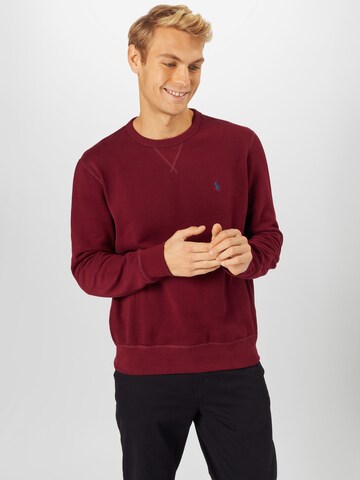 Polo Ralph Lauren Regular fit Sweatshirt in Rood: voorkant