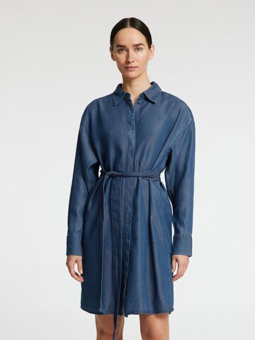 Robe-chemise 'Chambray' SELECTED FEMME en bleu : devant