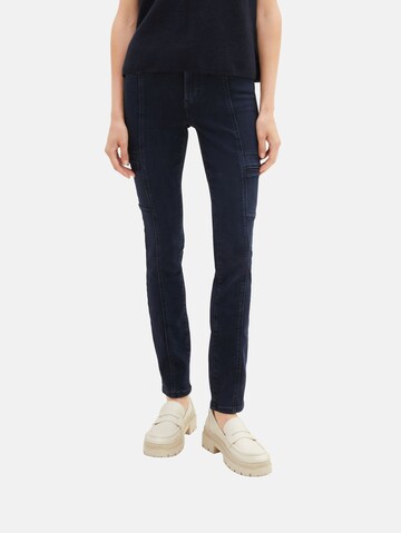 Coupe slim Jean 'Alexa' TOM TAILOR en bleu : devant