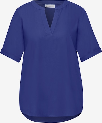 STREET ONE Blouse in Blue: front