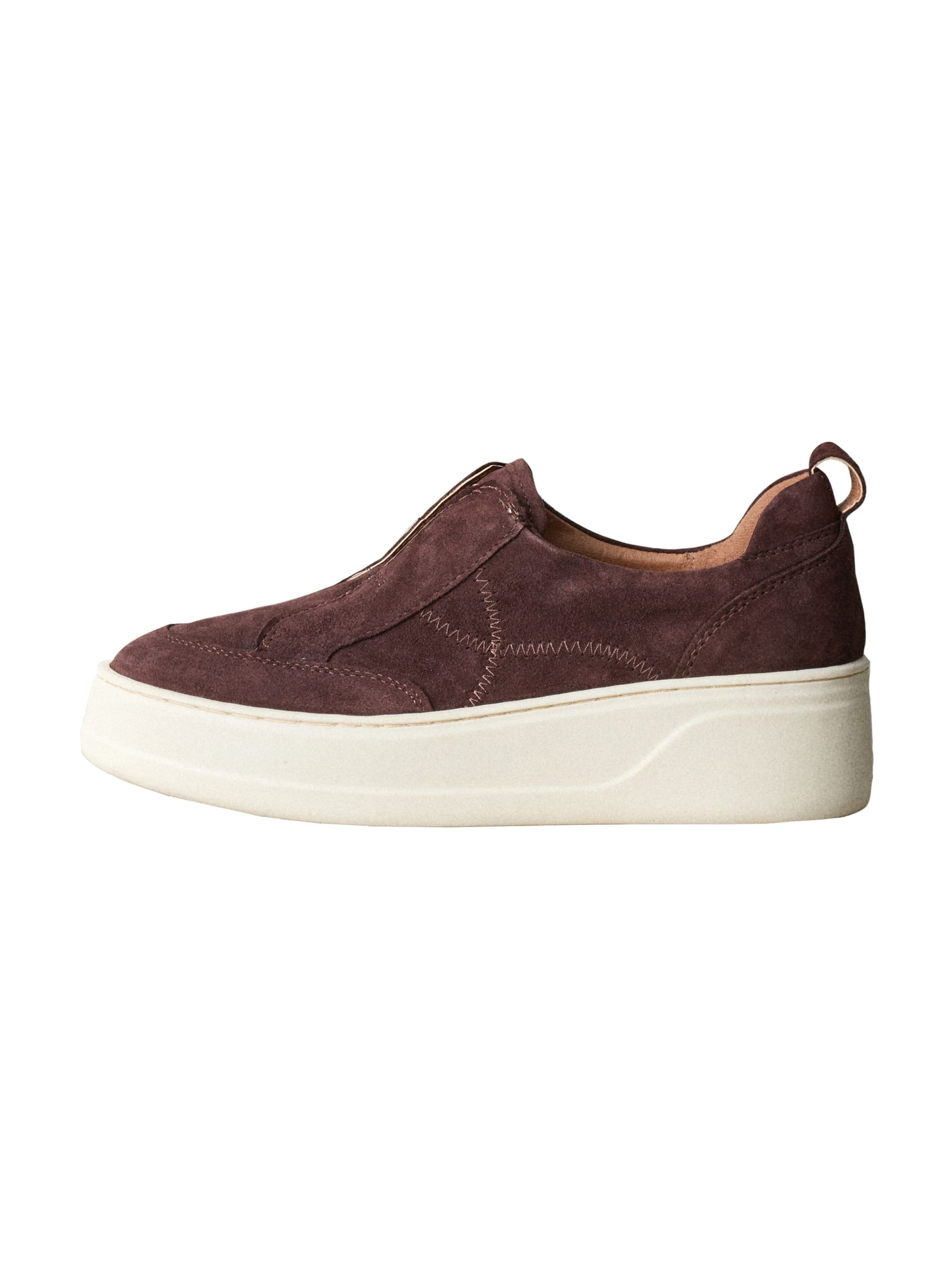 Next Slip-on in Bruin: voorkant