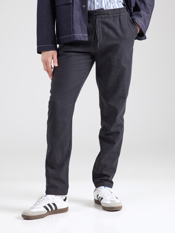 SCOTCH & SODA Tapered Pants 'WARREN' in Black: front