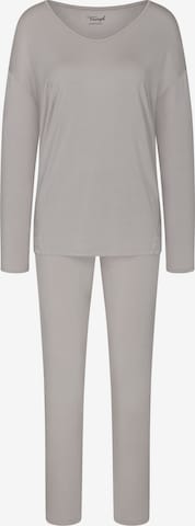TRIUMPH Pajama 'Timeless Sensuality' in Grey: front