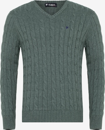 DENIM CULTURE Sweater 'Maurizio' in Green: front