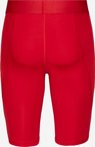 Skinny Sous-vêtements de sport ADIDAS SPORTSWEAR en rouge